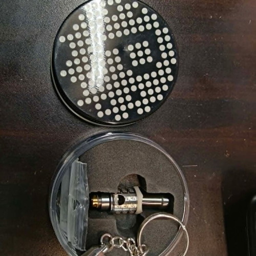Billet Box custom color with monarchy keyring Delro lightly used