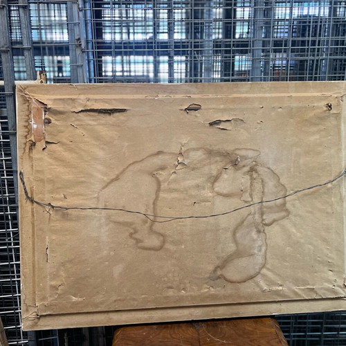 Painting frame used from the 70s with wear