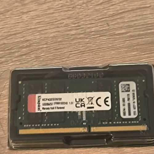 Kingston DDR4 32GB 3200MHz SO-DIMM memory like new