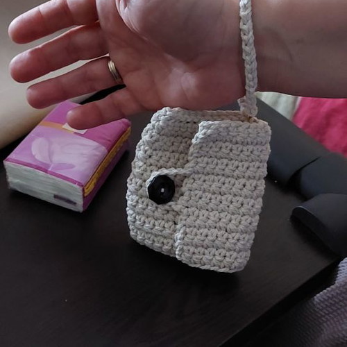 Handmade wallet new with wrist strap