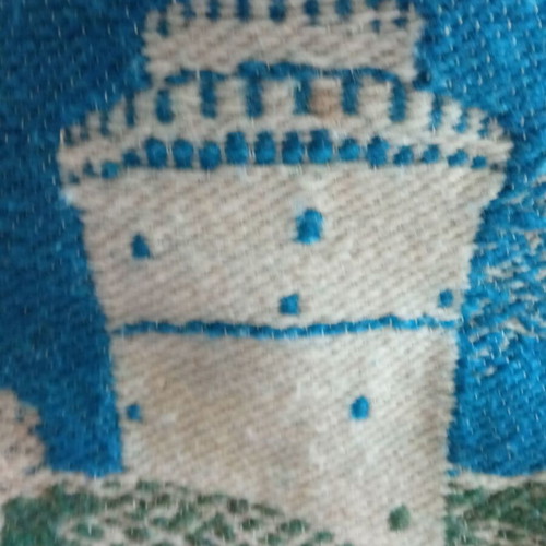 Traditional Woven Bag Thessaloniki souvenir used