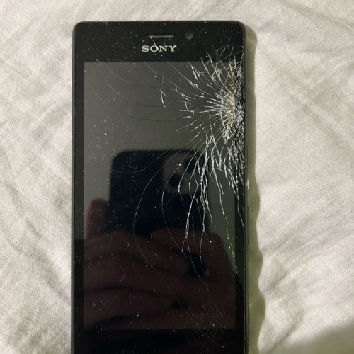 Sony phone used, for new screen