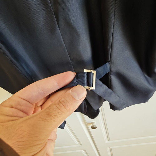 Versace suit size 52 blue like new with vest and trousers