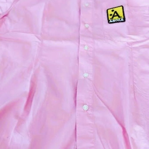 A-Style Pink Shirt XL like new with Graphic Logo