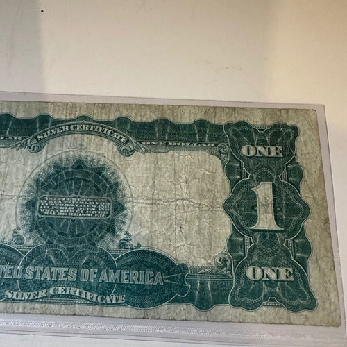 Large silver dollar 1899 used with rare series