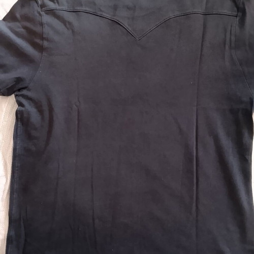 Levi's men's short-sleeve t-shirt XL used, black with rock-metal print