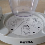 Μηχανή Blender Smoothie maker Petra μεταχειρισμένη με τρεις πλαστικές κανάτες