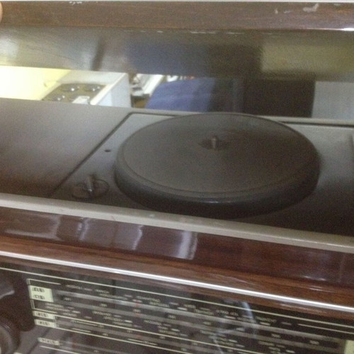 Radio turntable used