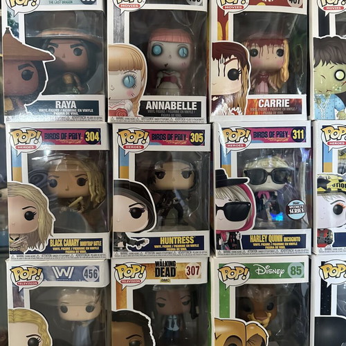 Funko Pop figures like new