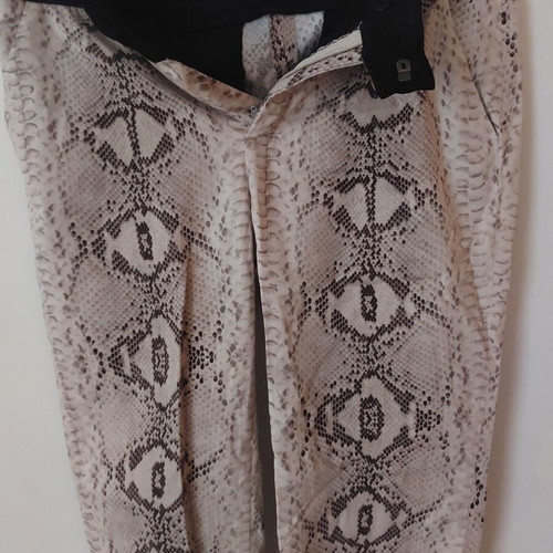 Zara Woman Animal Print Pants Medium Like New
