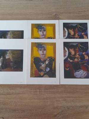 Greeting cards pack of 6 in good condition