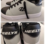 Heelys Παιδικά Sneakers Καινούργια Γκρι Νο 34 με Ροδάκια