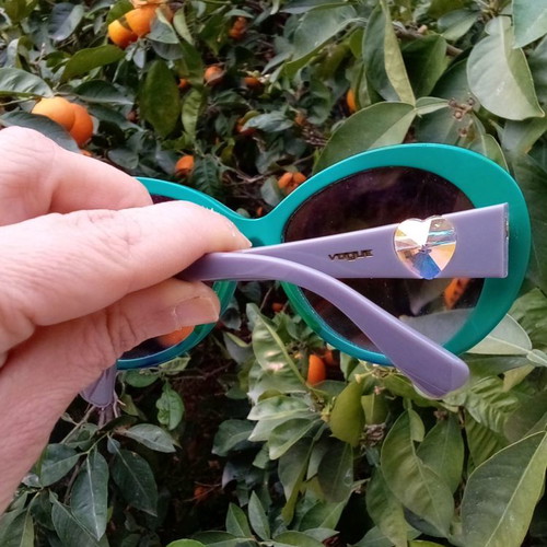Vogue sunglasses used with presbyopia lenses