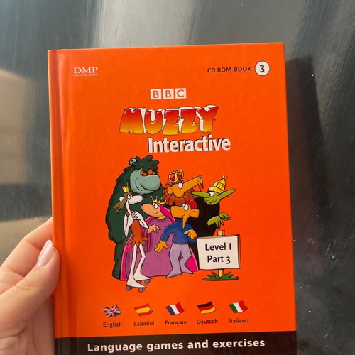 Muzzy language learning system for children