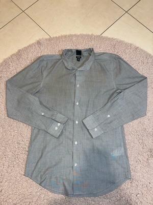 H&M Γκρι Πουκάμισο Σαν Καινούργιο