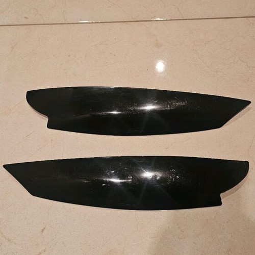 Golf 5 headlight eyebrows new with tape