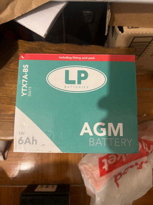 Μπαταρία AGM 12v μεταχειρισμένη
