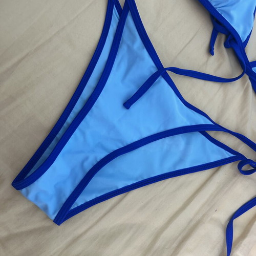 Bikini Admiral blue size M like new