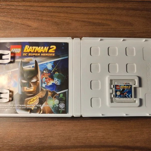 Lego Batman 2 game for Nintendo 3DS used with box and manual