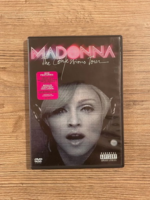 Madonna The Confessions Tour DVD μεταχειρισμένο, live από Λονδίνο, bonus υλικό