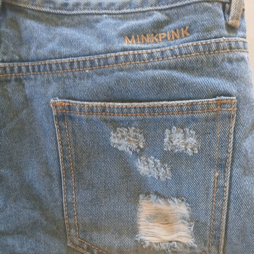 Minkpink Bermuda jeans size M like new, blue