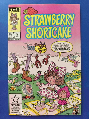 Star Comics Strawberry Shortcake 5 comic book used