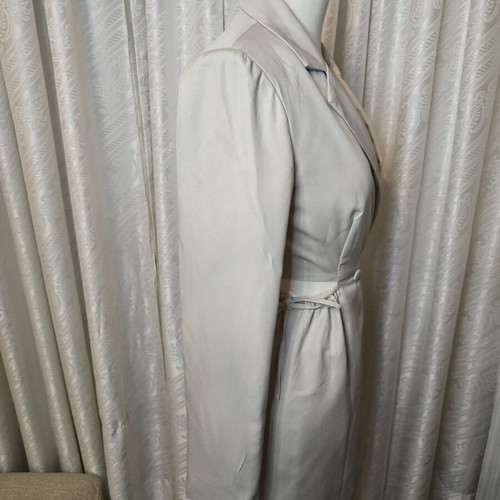 Dress jacket with cut-out beige like new, size S