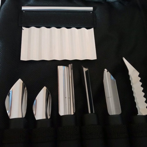 Cooking carving set 11 pieces new without case