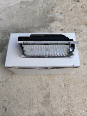 Led license plate light Renault Megane new