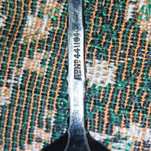 Souvenir spoons used from Isle of Man, Wales and Scotland
