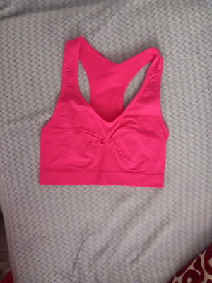 Sports elastic women's bustier like new, size S