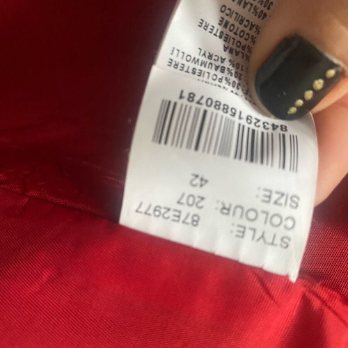 Desigual coat like new, multicolored