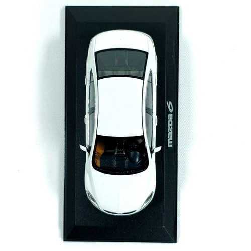 Mazda 6 Atenza Sedan white dealer edition 1:43 Norev miniature car new