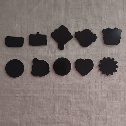 Emoji Face Magnets new, pack of 10 pieces
