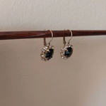 Feux rosette earrings new