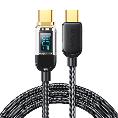 Joyroom Charging Cable with LED, 1.2m, 100W, new
