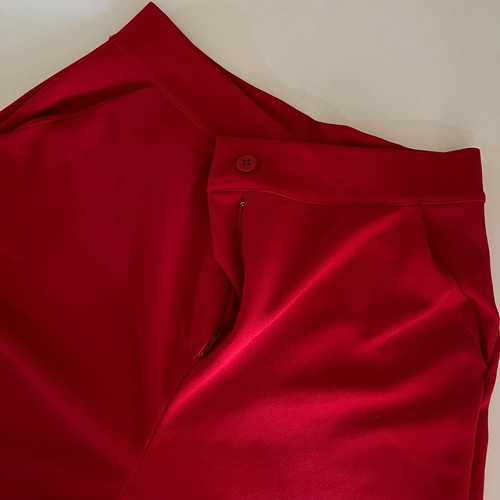 Red fabric pants Judah Club new, size M