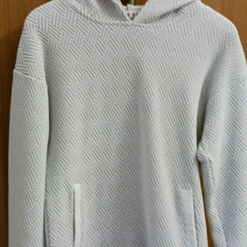 Ebita set hoodie blouse and pants like new beige