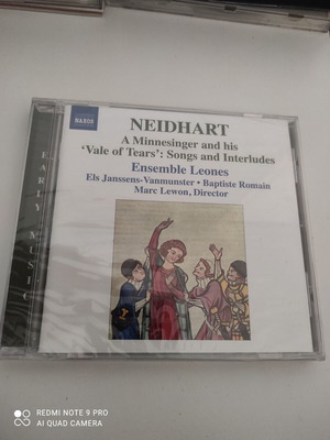 Neidhart A Minnesinger and His Vale of Tears CD new, classical