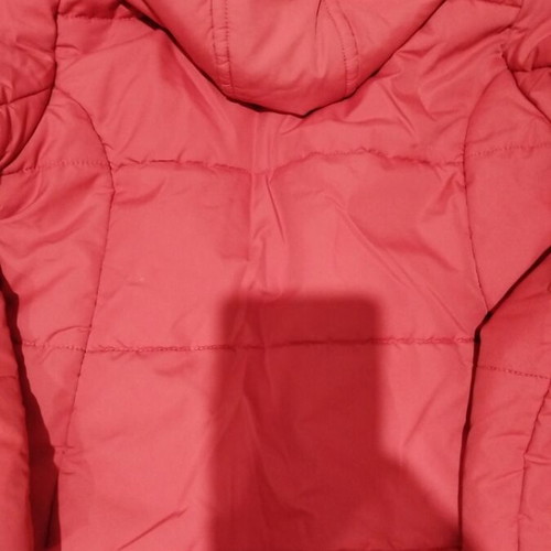 Marasil jacket used for girl 6 years old with detachable hood, red