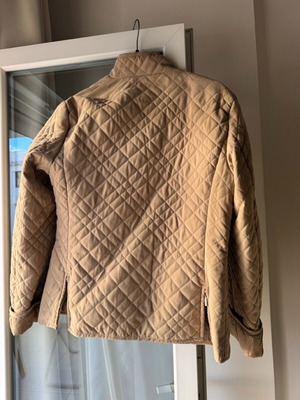 Suede jacket beige size L like new
