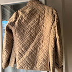Suede jacket beige size L like new