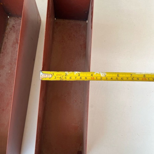 Metal heavy-duty boxes like new for screw storage