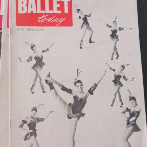 Ballet Today magazines used, lot of 6, 1954-1955