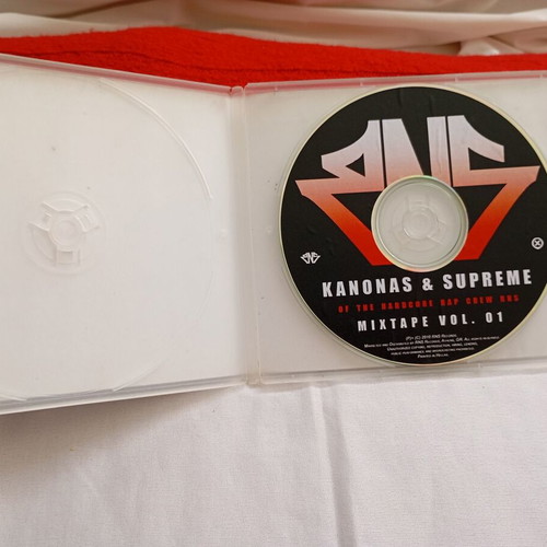 Kanonas & Supreme (RNS) Mixtape Vol. 01 CD album, hardcore rap