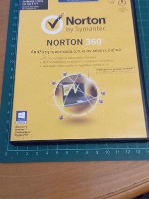 Λογισμικό Norton 360 της Symantec νέο, άδεια 1 έτους για 3 υπολογιστές