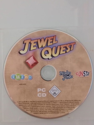 Jewel Quest PC videogame used, disc only without cover