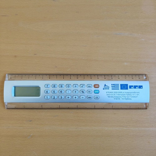 Ruler/calculator like new
