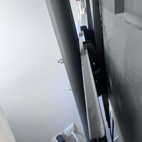 Television with stand used