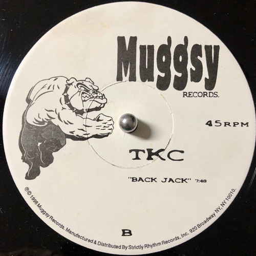 TKC Back Jack 12" vinyl used, electronic